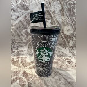 Starbucks Halloween 2021 - 16oz Glow in the Dark Spider Web Tumbler